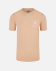 Sand Beige Embroidered T-shirt